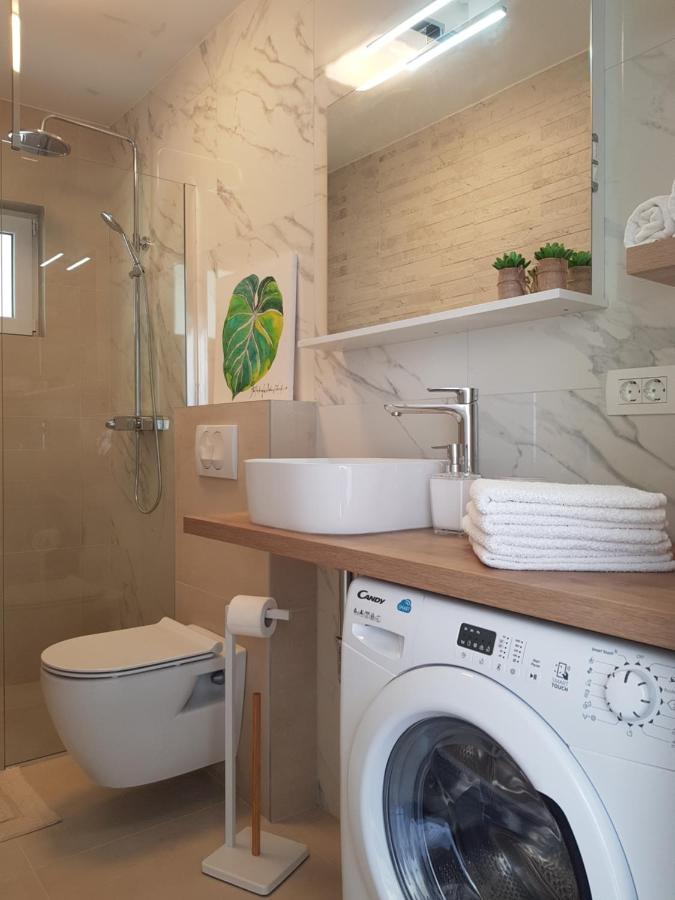 Villa Seaview With Pool - Apartment Cotton تروغير المظهر الخارجي الصورة
